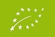 grüner Hintergrund mit weissen Sternen als BIO Kennzeichnung